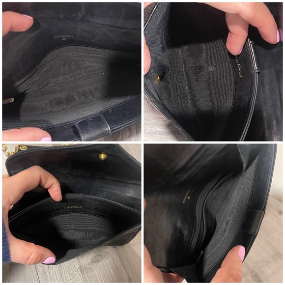 Authentic CHANEL Leather long Continental wallet - Picture 8 of 16